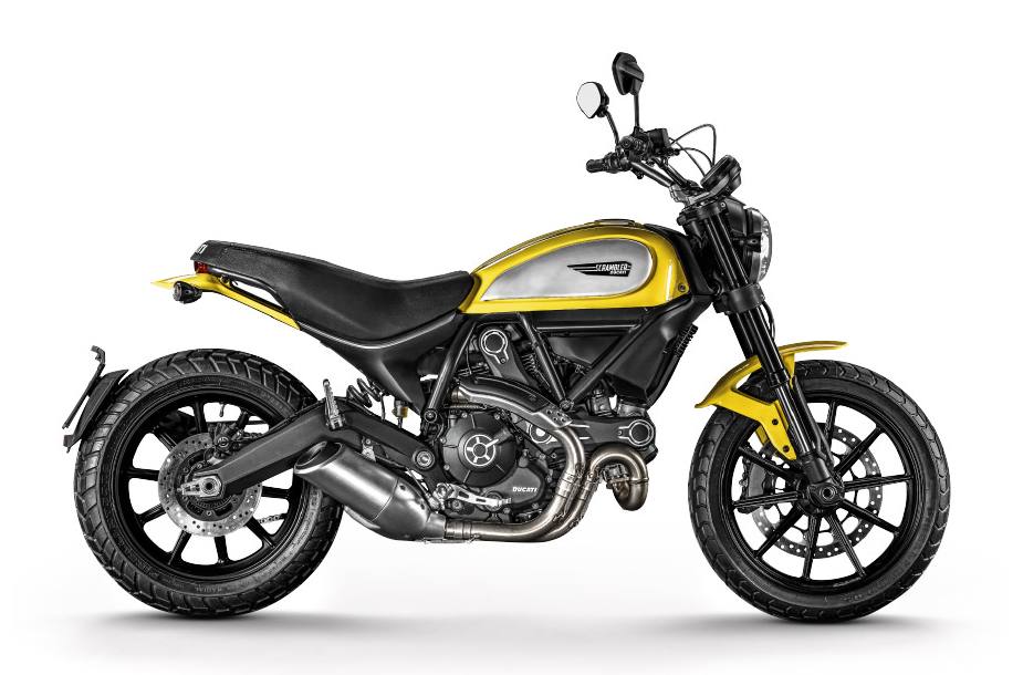 Scrambler Icon Yellow