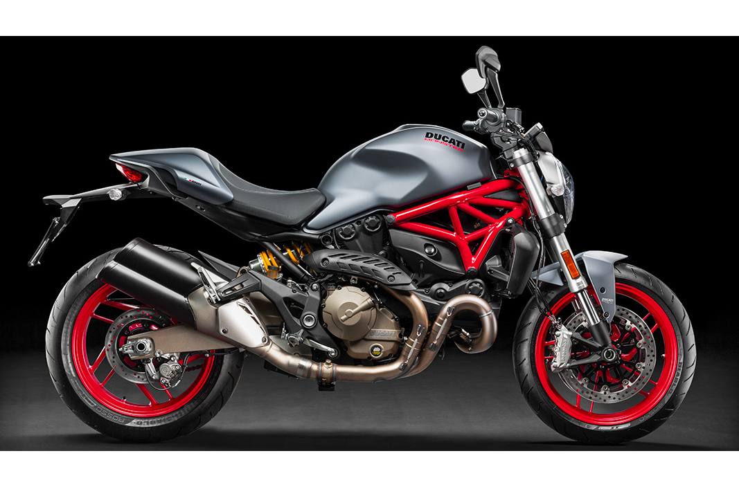 Monster 821 - Dust Grey